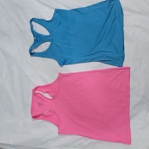 Under Armour and Nike tank